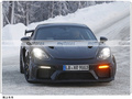 保时捷全新718 GT4 RS谍照 4.0L引擎/大尺寸尾翼