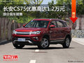 長安CS75享1.2萬優(yōu)惠 降價競爭哈弗H6