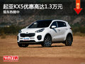 起亞KX5優(yōu)惠高達(dá)1.3萬(wàn)元 現(xiàn)車熱銷中