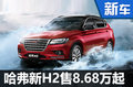 哈弗新款H2正式上市 售8.68-11.18萬元