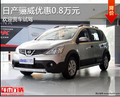 保定日产骊威全系优惠0.8万元 少量现车