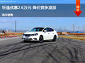 衡水軒逸優(yōu)惠2.6萬 降價(jià)競(jìng)爭(zhēng)雷凌