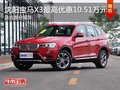 沈阳宝马X3最高优惠10.51万元 现车在售