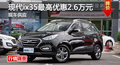 長沙現(xiàn)代ix35優(yōu)惠2.6萬元 降價(jià)競爭3008