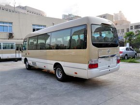 全新丰田柯斯达可改装 商会接待专用巴士-图3