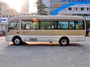 全新丰田柯斯达可改装 商会接待专用巴士-图4