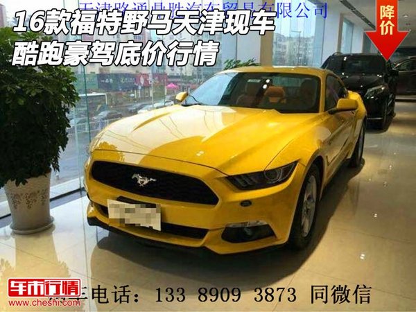 16款福特野馬天津現車 酷跑豪駕底價行情-圖1