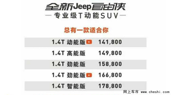 国产Jeep自由侠上市 售14.18-17.88万-图1