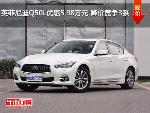 英菲尼迪Q50L优惠5.98万元 降价竞争3系-图1