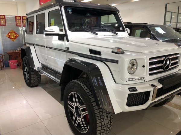 2017款墨版奔驰G500 4x4越野王名不虚传-图2
