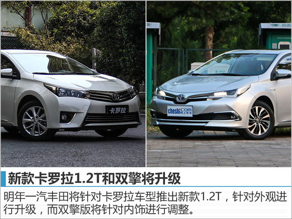 一汽丰田明年将推6款新车 含三款SUV-图-图1