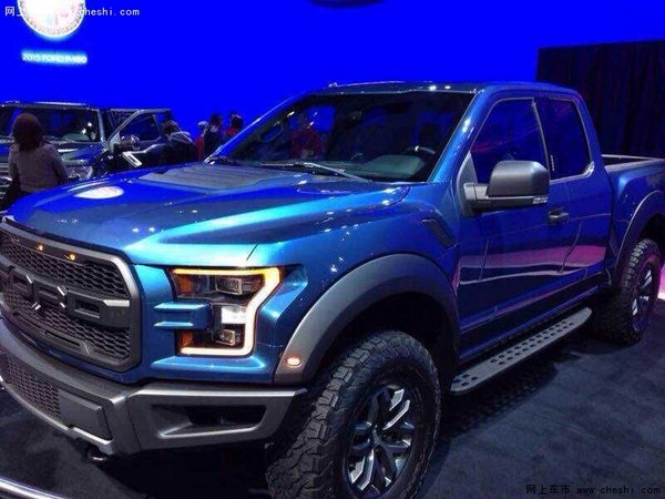 实拍2017福特猛禽F150 首台亮相接受预定-图2