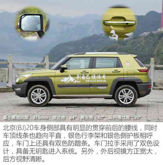 全新紧凑型SUV 北京BJ20现车全国促销-图5