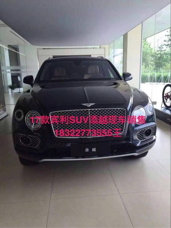 賓利添越搶盡風頭 天津港口展廳現(xiàn)車體驗-圖2