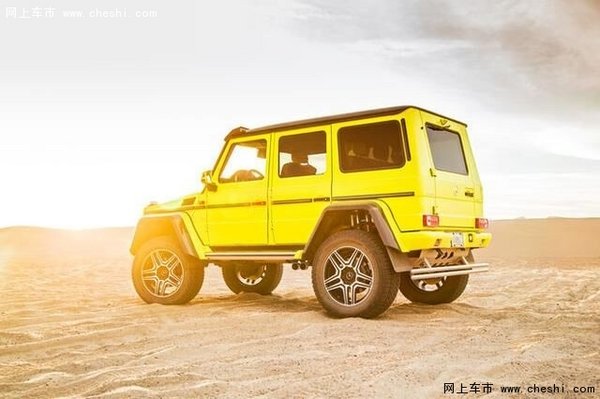 奔驰G500 4x4²无敌践踏 攀越顶峰狂改装-图4