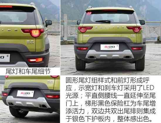 全新紧凑型SUV 北京BJ20现车全国促销-图6