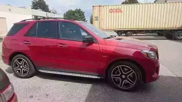 16款奔馳GLE450天津現車 酷炫紅低價耀世-圖2