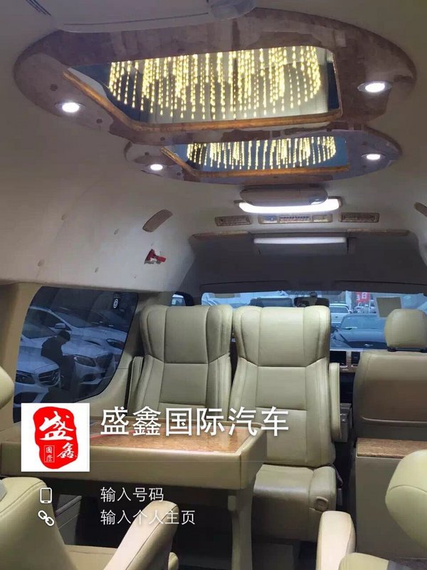 2016款丰田海狮10座  奢华改装海狮巴士-图11