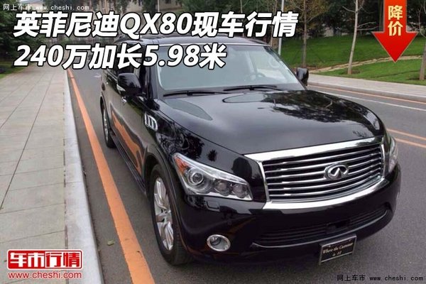 英菲尼迪QX80现车行情 240万加长5.98米-图1