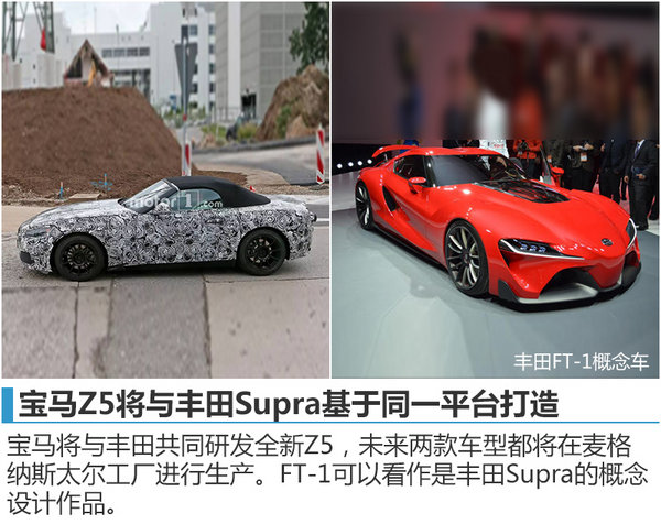 宝马全新跑车Z5明年上市 与丰田共线生产-图1