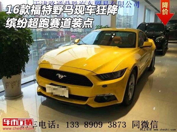 16款福特野馬現(xiàn)車狂降 繽紛超跑賽道裝點-圖1
