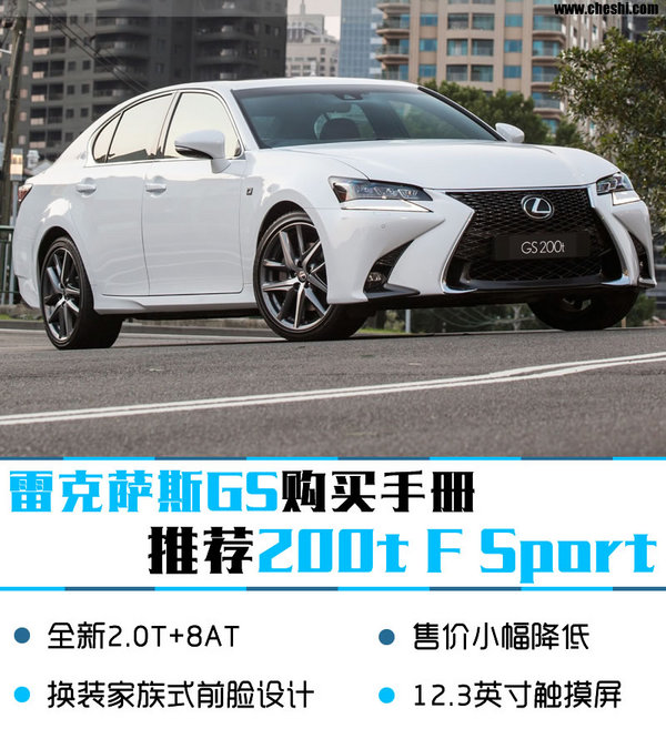 雷克萨斯GS购买推荐 首选200t F Sport-图1