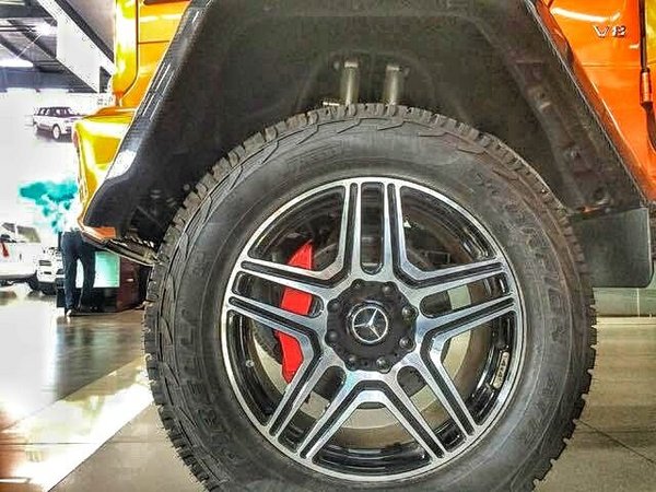 奔驰G5004x4橙色现车 复古造型新车新配-图7