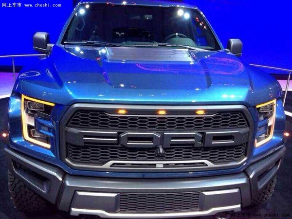 实拍2017福特猛禽F150 首台亮相接受预定-图3