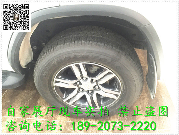 16款豐田穿越者2.7L 七座底掛備胎酬賓惠-圖3