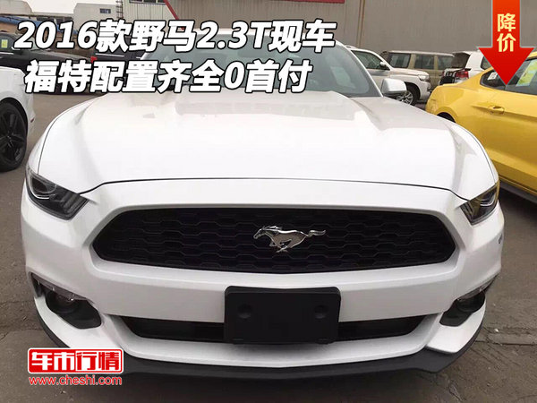 2016款福特野馬2.3T現(xiàn)車 配置齊全0首付-圖1