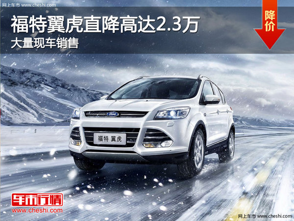 福特翼虎直降高達(dá)2.3萬 南寧車展更優(yōu)惠-圖1