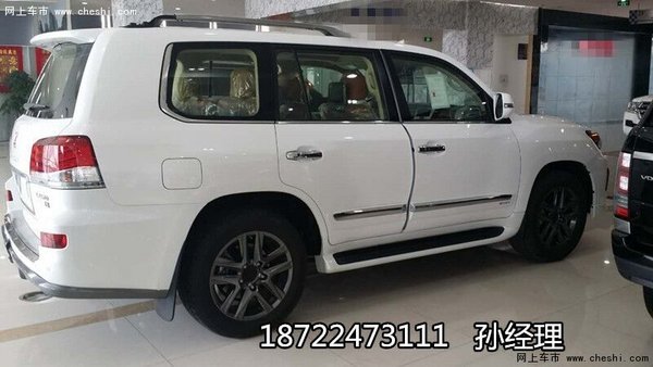 进口雷克萨斯LX570中东 黑/白凌志强引擎-图5