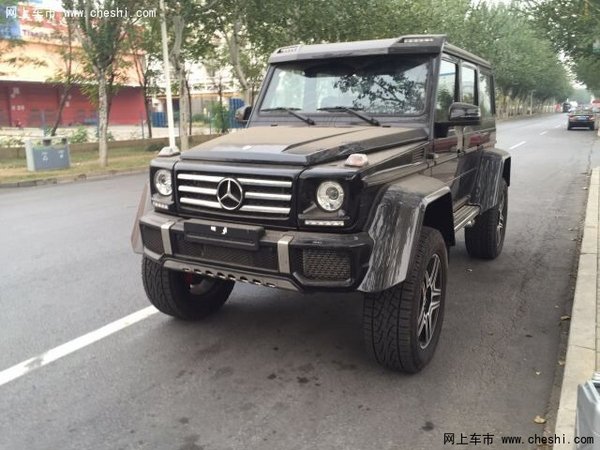 17款奔驰G500 4x4²纯原装进口车配置详情-图1