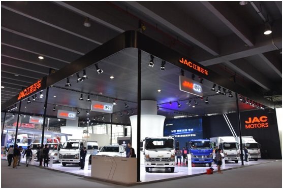 江淮轻型商用车广州车展凸显品牌影响力-图1