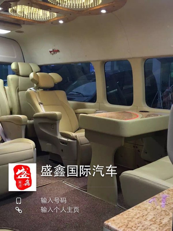 2016款丰田海狮10座  奢华改装海狮巴士-图7