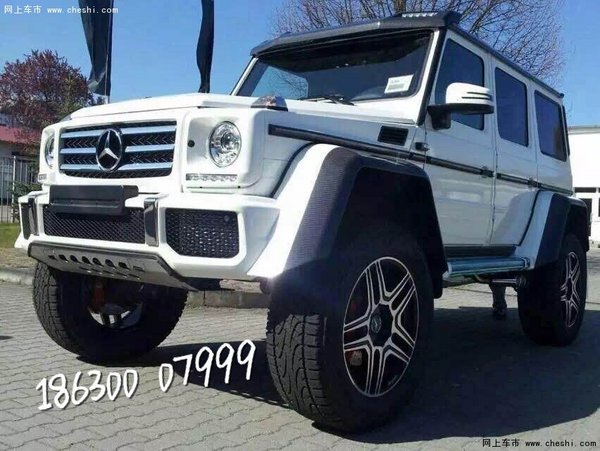 奔驰G500 4x4²量产限量版  越野最骚怪兽-图8