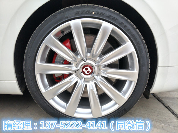 原装宾利飞驰4.0T现车 天津热销宾利首惠-图4