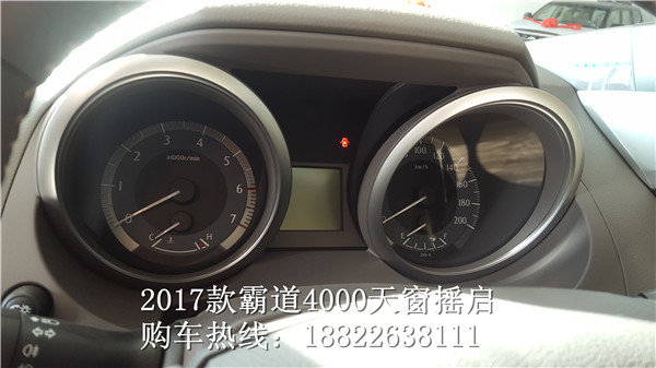 17款豐田霸道4000 天窗搖啟最低價54萬起-圖6