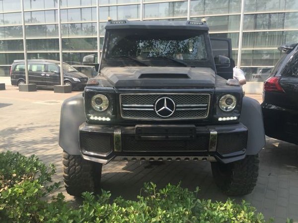 16款奔驰G63AMG 6x6皮卡越野猛兽特价出-图2