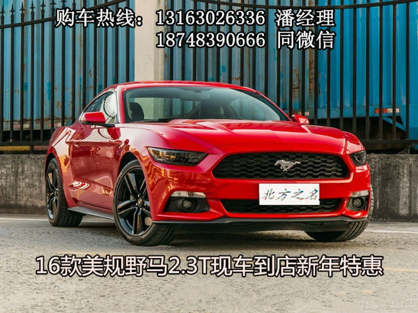 17款剪刀門版福特野馬 2.3T車市最低價(jià)格-圖1
