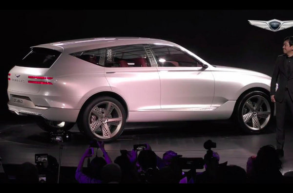 现代捷恩斯推全新豪华SUV 纽约车展亮相-图2