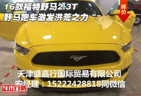 16款福特野馬2.3T 野馬跑車激發(fā)洪荒之力-圖1