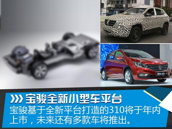 宝骏打造全新平台 推SUV等多款小型车-图3