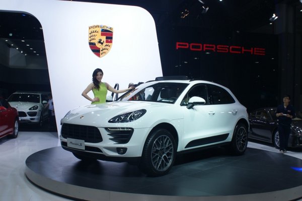 保时捷全新车型Macan亮相2014温州车展_Ma