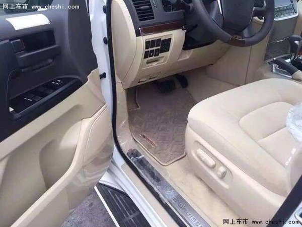 调价了16款酷路泽4000白 原装小尾翼顶配-图7