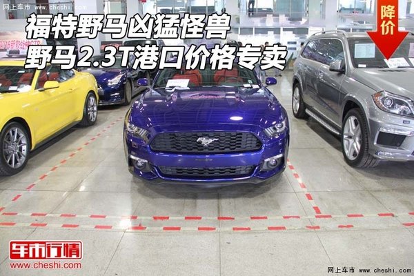 福特野馬兇猛怪獸 野馬2.3T港口價格專賣-圖1