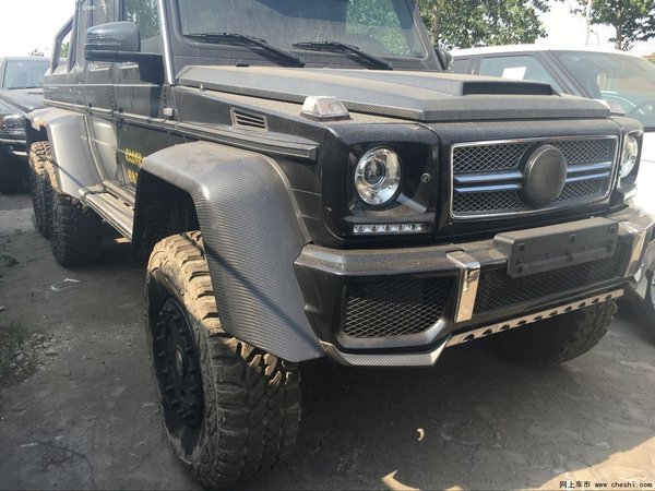 16款奔驰G63AMG 6x6力量怪兽最低价皮卡-图1