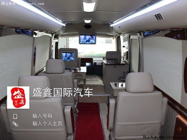 考斯特专卖11/9座航空门 豪华改装低价格-图11