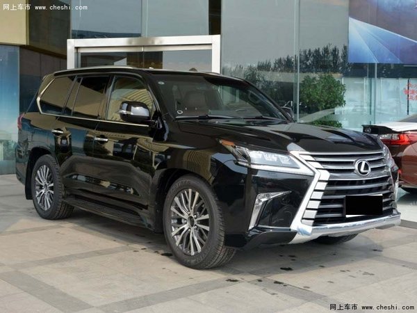 16款雷克萨斯LX570 黑车红内20轮配置全-图2