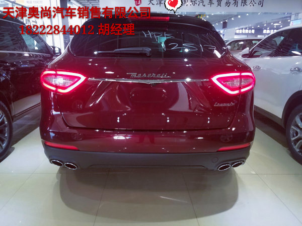 美规版玛莎拉蒂莱万特 傲娇SUV展位现车-图4